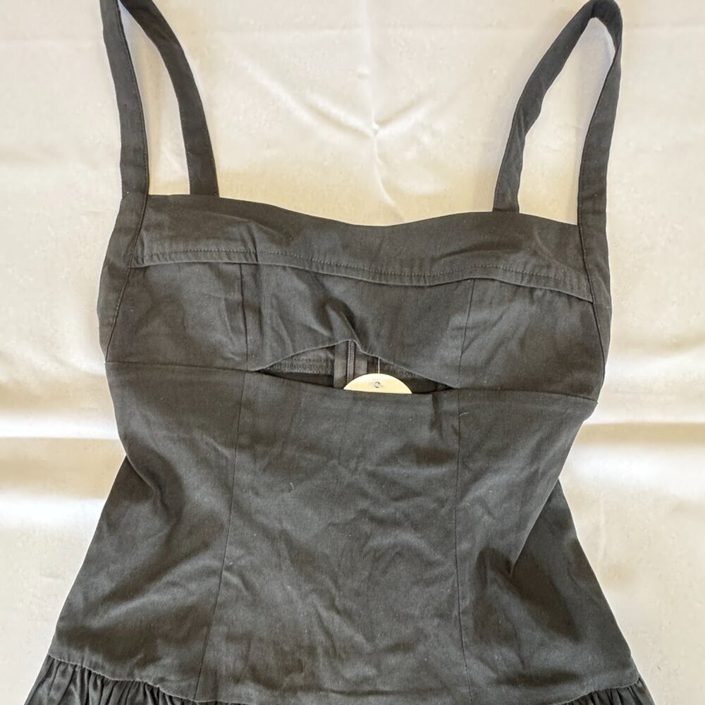 En Creme Fly Away Bubble Dress Black Size S - Picture 5 of 13